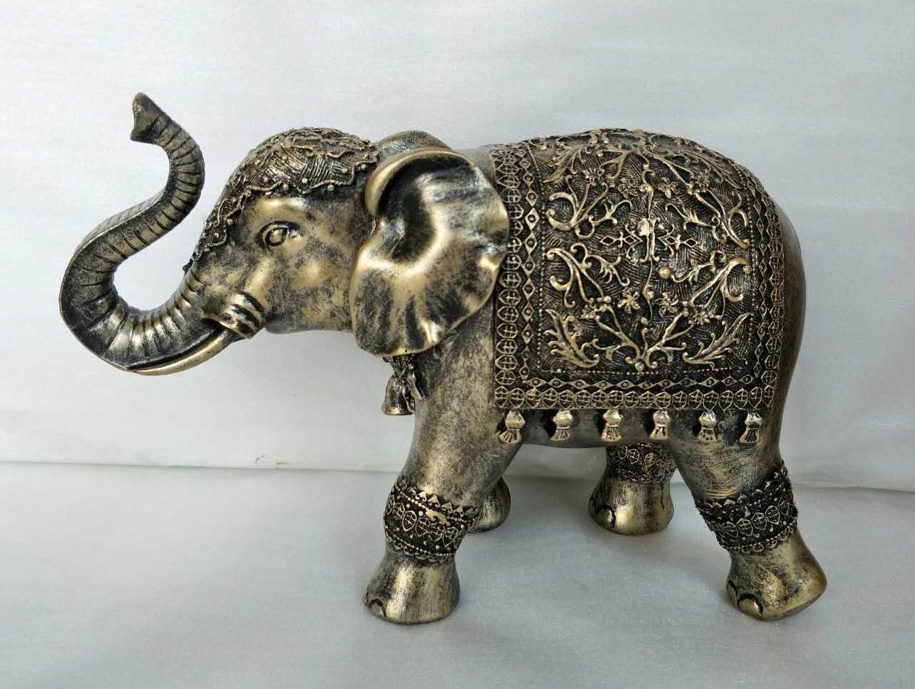 Elefant I Polyresin Elefantfigur / SoMo-Art
