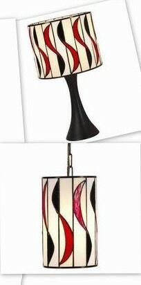 Tiffany Chili Lampeserie I Glasmosaik