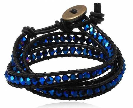 Mørkblå fashion armbånd