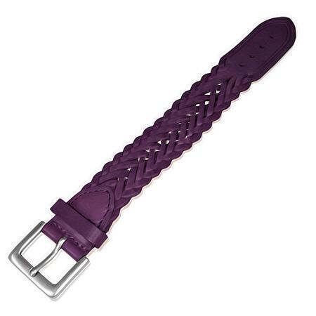 Braided Purple Bracelet / Justerbart