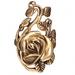 Bronze Rose Flower Fingerring