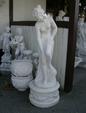 Allegrain Marmor statue havefigur